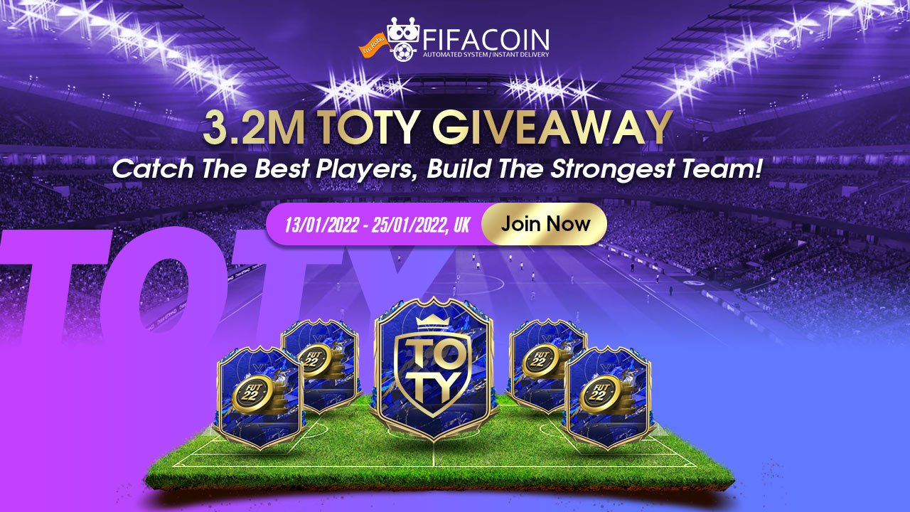 Winners Announcement: CELEBRATE 2022 TOTY! 3.2M FIFA COINS GIVEAWAY