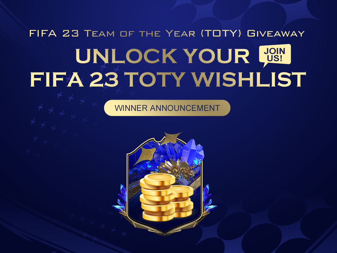 Winners Announcement: FIFA 23 Team of the Year (TOTY) Giveaway