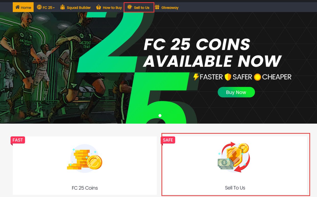 sell fc coins